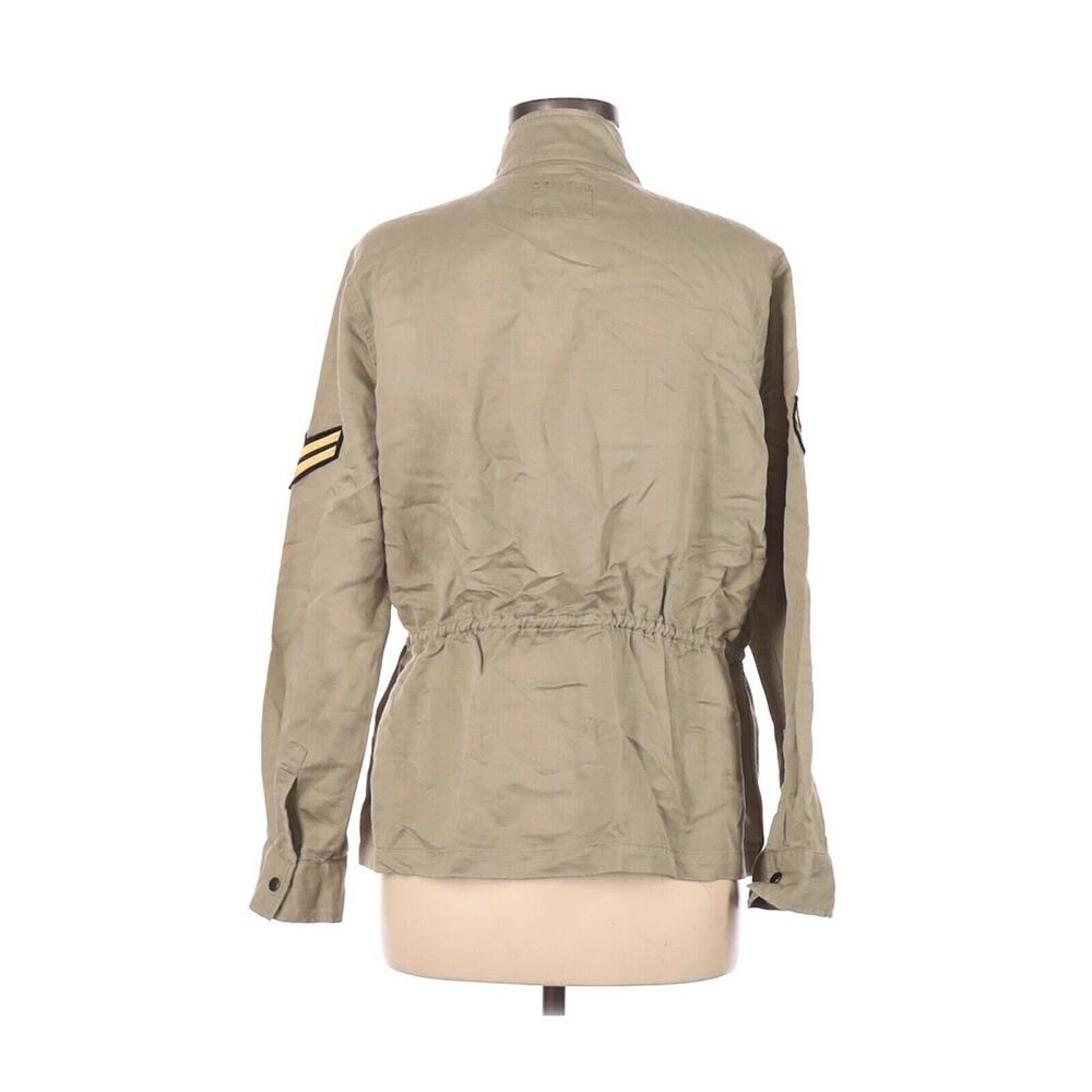 Rails Boho Canvas Cinch Waist Utility Jacket Long… - image 2